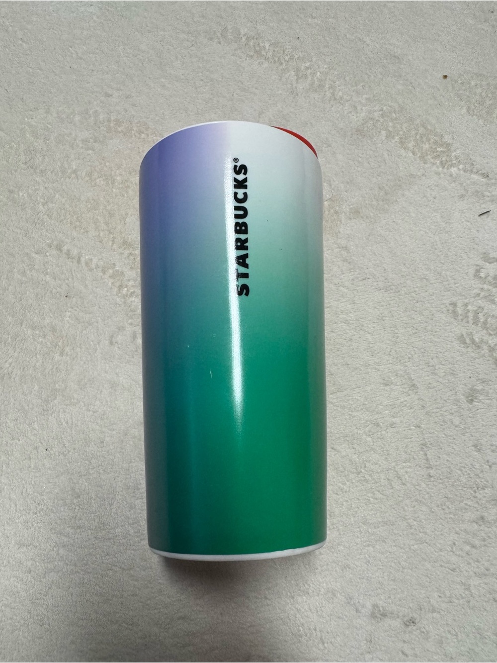Starbucks White Ceramic 12 fl. oz. Lid - Black Logo Text